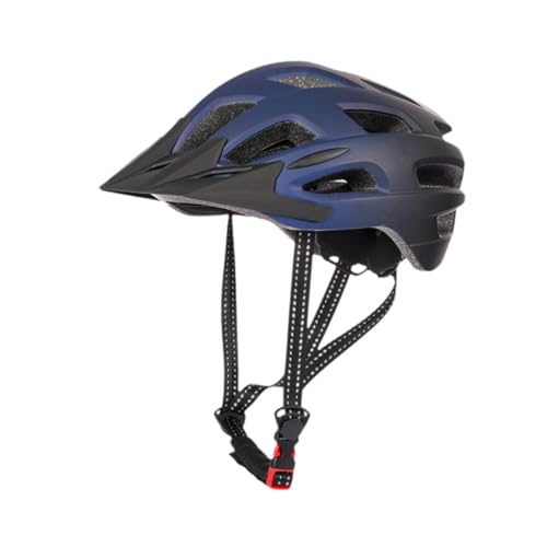 Harilla Mountainbike-Helm, Sporthelm für Damen und Herren, Fahrradhelm, Fahrradhelm zum Klettern, Rollschuhfahren, Outdoor-Fahren, Schwarz Blau von Harilla