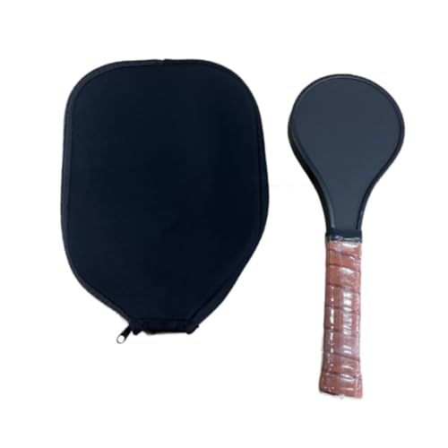 Harilla Pickleball Sweet Paddle für Kinder und Erwachsene, mattierte Oberfläche, Premium-Pickleball-Schläger mit komfortablem Griff, Pickleball-Schläger, Brown W Paddle Cover von Harilla