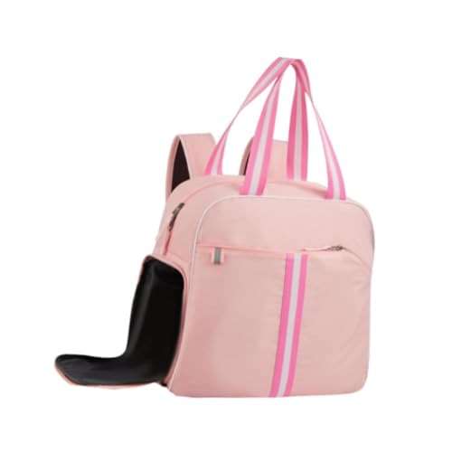 Harilla Pickleball-Tasche Pickleball-Einkaufstasche wasserdichte Sporttasche Multifunktionale Pickleball-Schläger-Aufbewahrungstasche, Rosa von Harilla