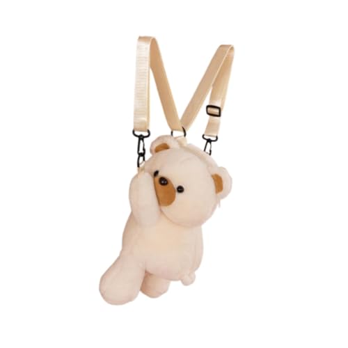 Harilla Plüschbär-Rucksack, schöne, stilvolle Stofftiertasche für Kinder, Beige Harilla Plüschbär-Rucksack, schöne, stilvolle Stofftiertasche für Kinder, Beige von Harilla