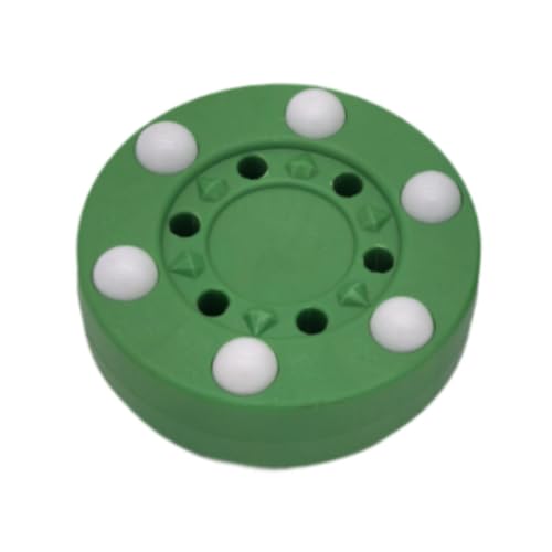 Harilla Rollerhockey Puck Street Hockey Puck vielseitig Accessoire Geschenktraining Puck Ice Hockey Puck für Spiel Match Indoor Children, GrÜn Harilla Rollerhockey Puck Street Hockey Puck vielseitig Accessoire Geschenktraining Puck Ice Hockey Puck für Spiel Match Indoor Children, GrÜn von Harilla