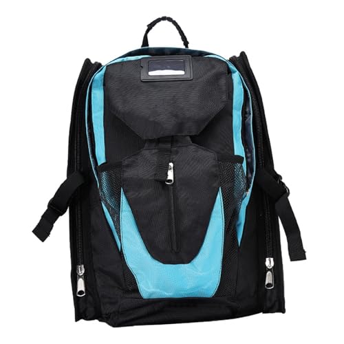 Harilla Rollschuh-Rucksack, Inline-Skating-Tasche, Verstellbarer Schultergurt, Schlittschuh-Tragetasche, Skate-Schuhe, Tasche für Skating-Schuhe, Blau klein Harilla Rollschuh-Rucksack, Inline-Skating-Tasche, Verstellbarer Schultergurt, Schlittschuh-Tragetasche, Skate-Schuhe, Tasche für Skating-Schuhe, Blau klein von Harilla