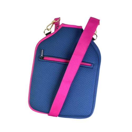 Harilla Schlägerhülle Neopren-Paddelhülle Pickleball-Schutz Premium-Haltertasche Pickleball-Kopfhülle mit Aufbewahrungstasche, BLAU von Harilla