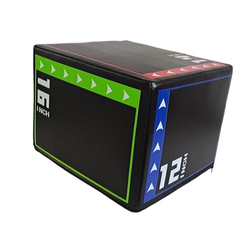 Harilla Sprungbox, 3-in-1-Plattform und Sprungübungsbox, Plyo-Box für Konditionierung, Krafttraining, Training, Überspringen von Dips Harilla Sprungbox, 3-in-1-Plattform und Sprungübungsbox, Plyo-Box für Konditionierung, Krafttraining, Training, Überspringen von Dips von Harilla