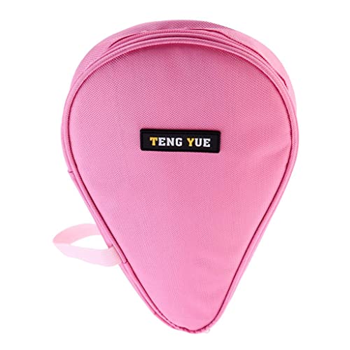 Harilla Tischtennisschläger Paddel Bat Tasche Abdeckung Ball Aufbewahrungstasche, Rosa Harilla Tischtennisschläger Paddel Bat Tasche Abdeckung Ball Aufbewahrungstasche, Rosa von Harilla
