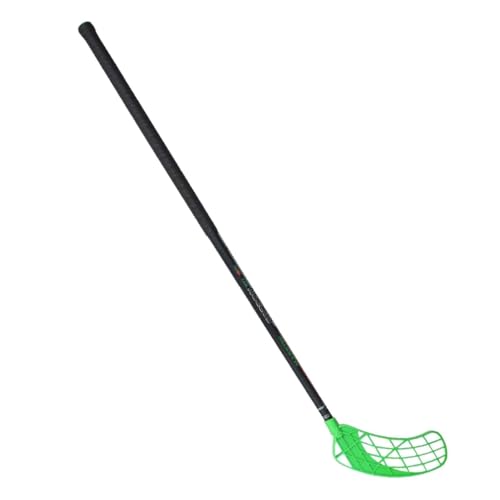 Harilla Unihockeyschläger zum Üben, vielseitig einsetzbar, bequemer Ersatz, einfach zu verwendender Trainings-Hockeyschläger für den Innenbereich für, Grüne rechte Hand von Harilla
