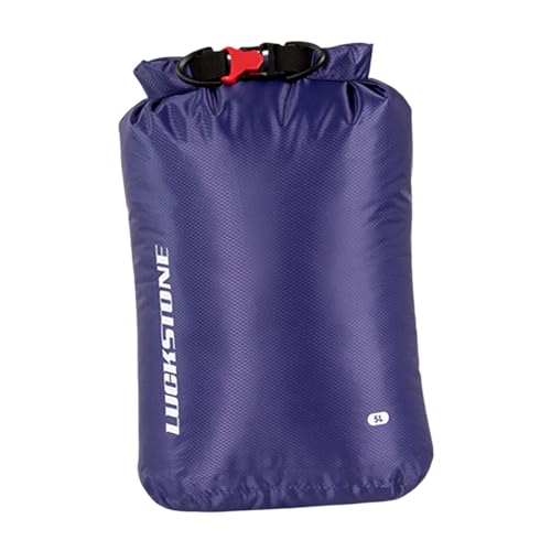 Harilla Wasserdichter Dry Bag Sack Leichte Kajak Float Tasche Wasserdichter Sack für Yoga Angeln Sportzubehör Driften, 5 L Lila von Harilla