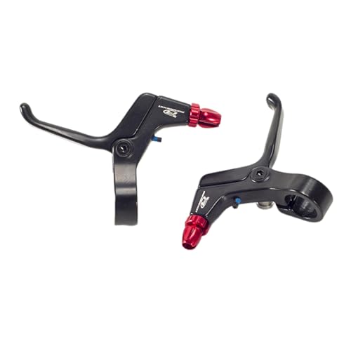 Kinder Bremshebel Kinder Fahrrad Bremshebel Set Lenkerbremsen Handbremshebel Kurzer Griff Kinder Bremshebel, Schwarz Rot Kinder Bremshebel Kinder Fahrrad Bremshebel Set Lenkerbremsen Handbremshebel Kurzer Griff Kinder Bremshebel, Schwarz Rot von Harilla