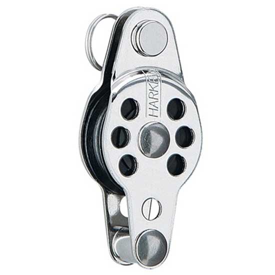 Harken 1´´ Wire Forkhead Block With Becket Pulley Silber Harken 1´´ Wire Forkhead Block With Becket Pulley Silber von Harken