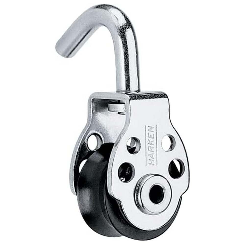 Harken 16 Mm Hook-in/sprit Block Silber von Harken