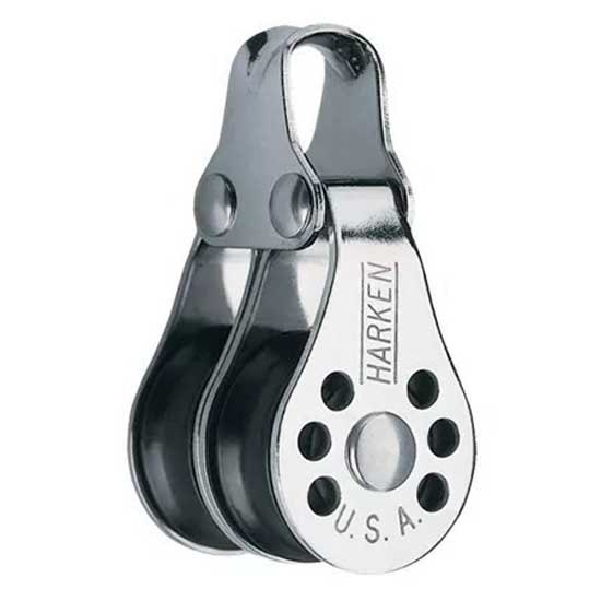 Harken 226a Micro Double Block Silber von Harken