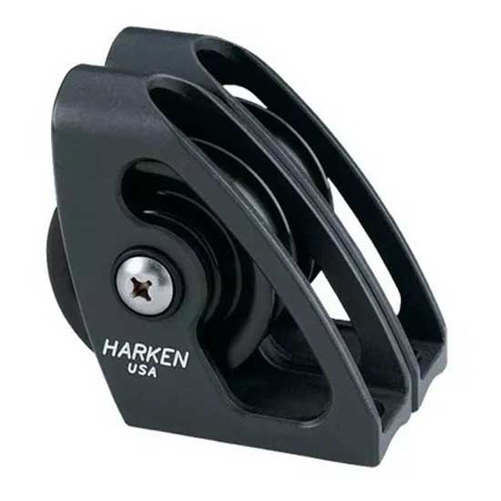 Harken 57 Mm 2.25 Double Over The Top Block Silber von Harken