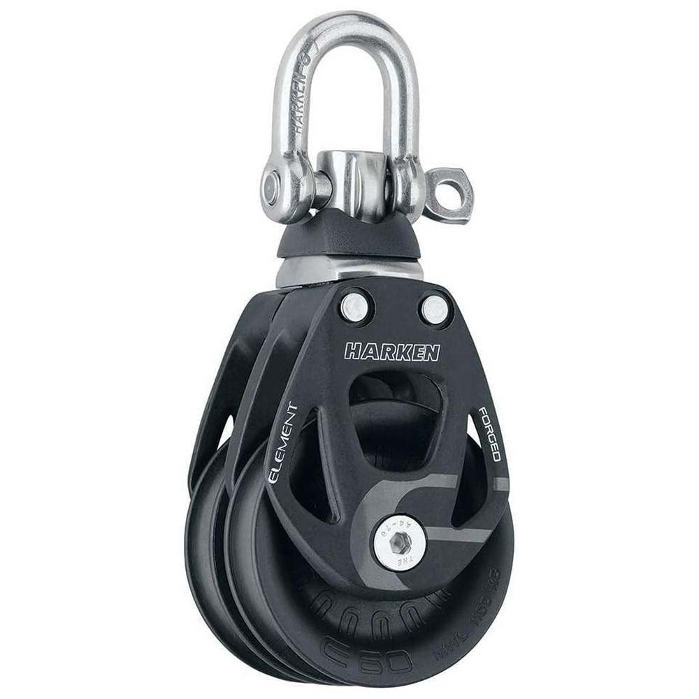 Harken 60 Mm Element Double Swivel Block Silber von Harken