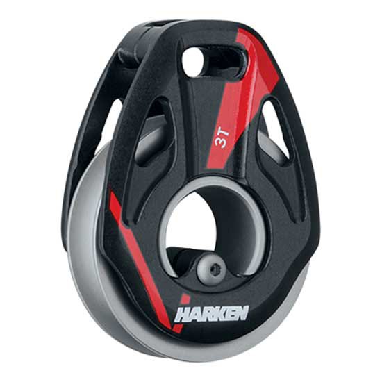 Harken Aluminium V Block 3t Pulley Schwarz Harken Aluminium V Block 3t Pulley Schwarz von Harken