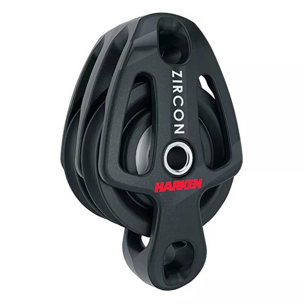 Harken Becket 40 Mm Double Zircon Block Silber von Harken