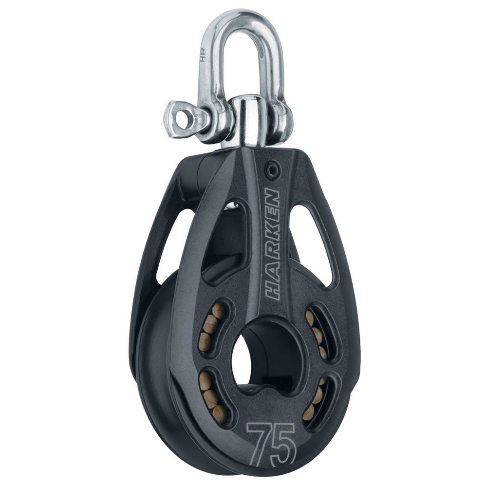 Harken Pulley 75 Mm Schwarz Harken Pulley 75 Mm Schwarz von Harken