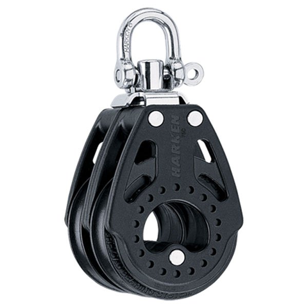Harken Carbo Double Pulley 75 Mm Schwarz Harken Carbo Double Pulley 75 Mm Schwarz von Harken