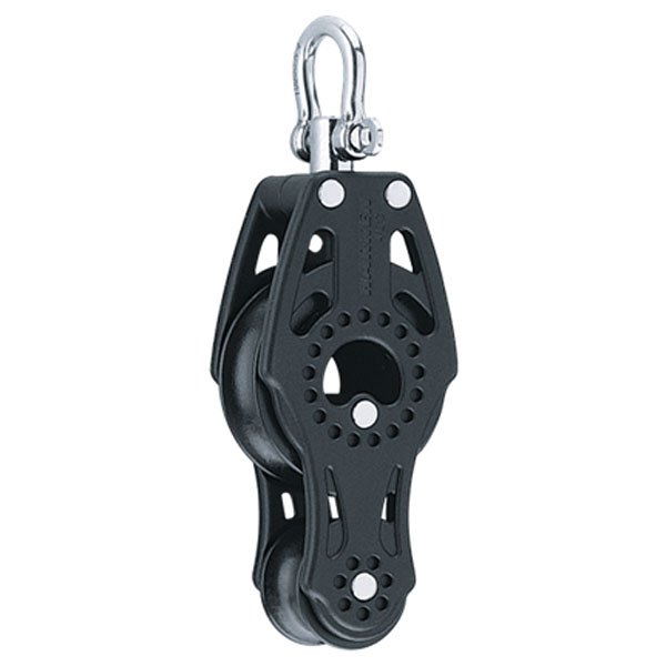 Harken Carbo Fiddle 57 Mm Shackle Pulley Schwarz von Harken