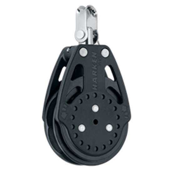 Harken Carbo Ratchamatic Block 75 Mm Pulley Schwarz von Harken