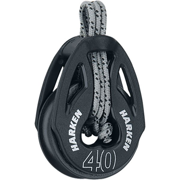 Harken Carbo T2 Pulley 40 Mm Schwarz Harken Carbo T2 Pulley 40 Mm Schwarz von Harken