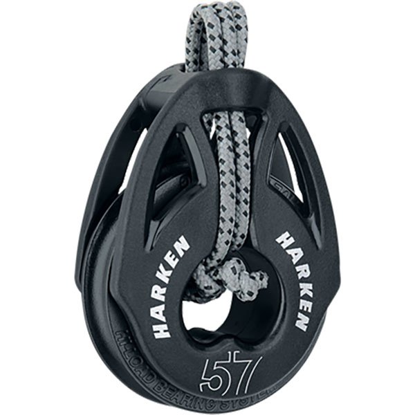 Harken Carbo T2 Pulley 57 Mm Schwarz Harken Carbo T2 Pulley 57 Mm Schwarz von Harken