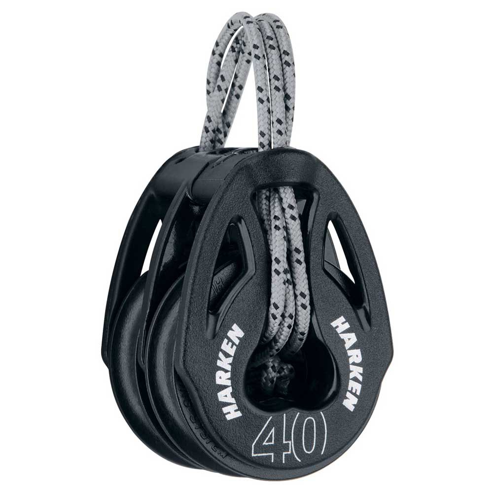 Harken Carbo T2 Double Pulley 40 Mm Schwarz Harken Carbo T2 Double Pulley 40 Mm Schwarz von Harken
