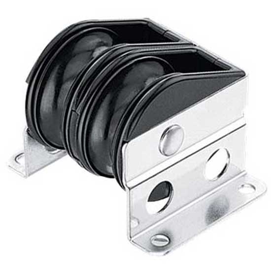 Harken Double Upright Big Bullet Lead Block Clutch Schwarz von Harken