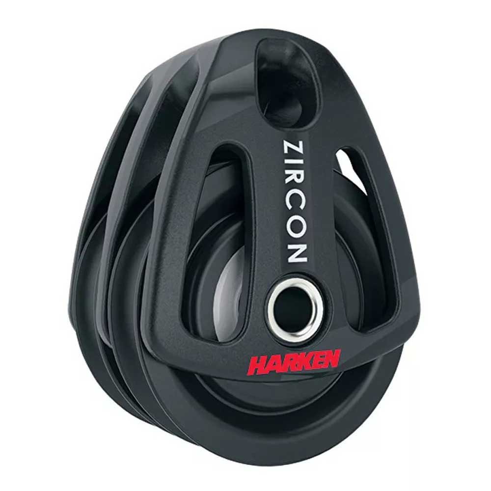 Harken Double Zircon Block 40 Mm Silber von Harken