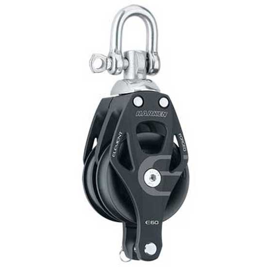 Harken Element Double Swivel Block With Becket Pulley 60 Mm Schwarz Harken Element Double Swivel Block With Becket Pulley 60 Mm Schwarz von Harken