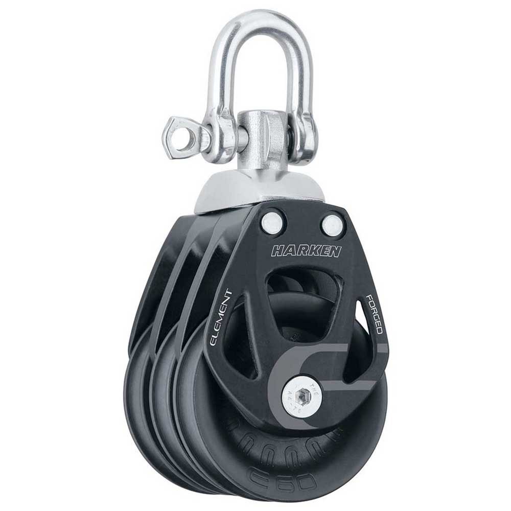 Harken Element Triple Swivel Block Pulley 60 Mm Schwarz Harken Element Triple Swivel Block Pulley 60 Mm Schwarz von Harken