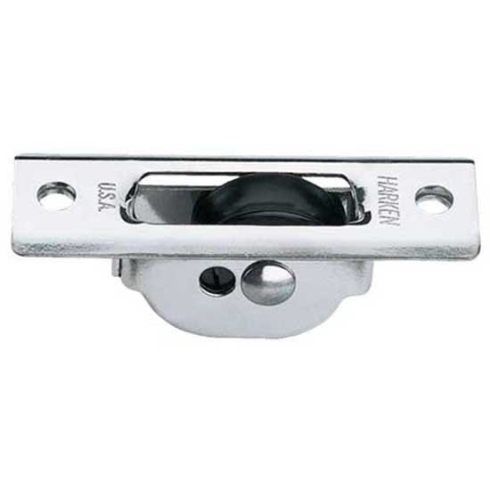 Harken Micro Thru Deck Block With Cover Pulley Silber Harken Micro Thru Deck Block With Cover Pulley Silber von Harken