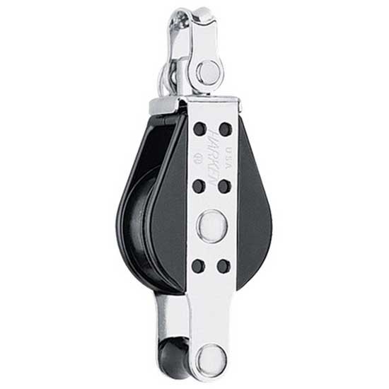 Harken Single Big Bullet Swivel Pulley Schwarz,Silber Harken Single Big Bullet Swivel Pulley Schwarz,Silber von Harken