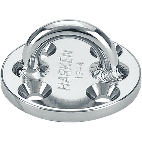 Harken Stainless Steel Small Round Padeye Adapter 57 Mm Silber Harken Stainless Steel Small Round Padeye Adapter 57 Mm Silber von Harken
