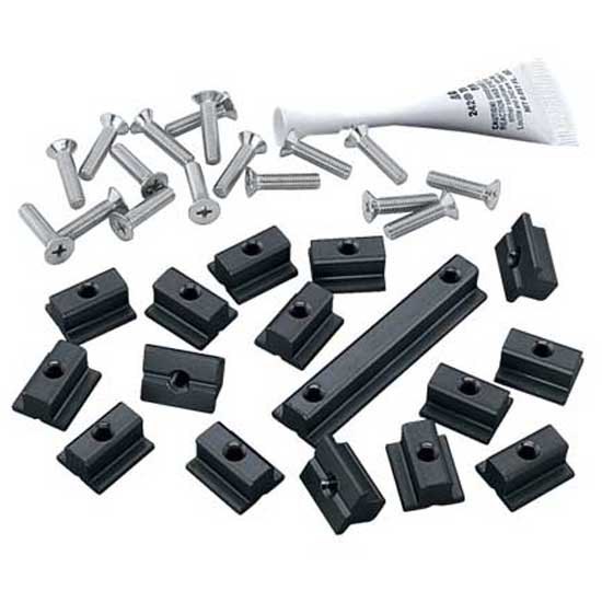 Harken System Aa Cb Track Flat Set Schwarz,Grau Harken System Aa Cb Track Flat Set Schwarz,Grau von Harken