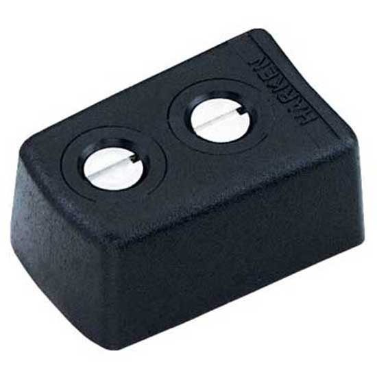 Harken Thru Deck Bullet Block Backrest Schwarz Harken Thru Deck Bullet Block Backrest Schwarz von Harken
