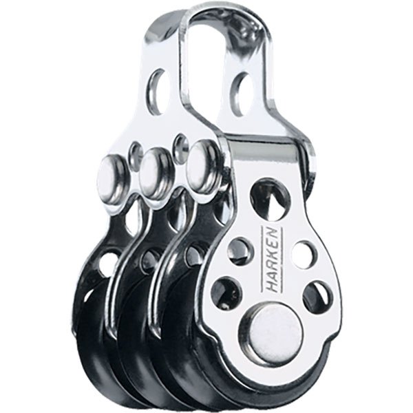 Harken Tiple Air Block Pulley 16 Mm Schwarz,Silber Harken Tiple Air Block Pulley 16 Mm Schwarz,Silber von Harken