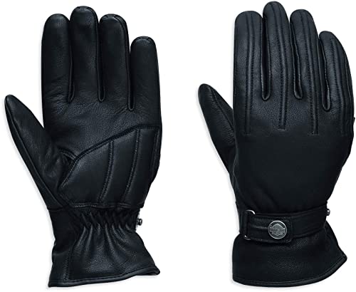 HARLEY-DAVIDSON Motorrad Damen Handschuhe aus Ziegenleder Ergonomischer Schnitt, L von Harley Davidson