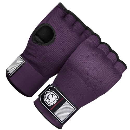 Gel-Boxbandagen – innere Gel-Handschuhe | Boxsack-Workout-Handschuhe | stoßdämpfende Halbfinger-Handschuhe, schützende Boxhandbandagen, Mehrzweck-Fäustlinge für Judo, Karate, Muay Thai von Harmoousue