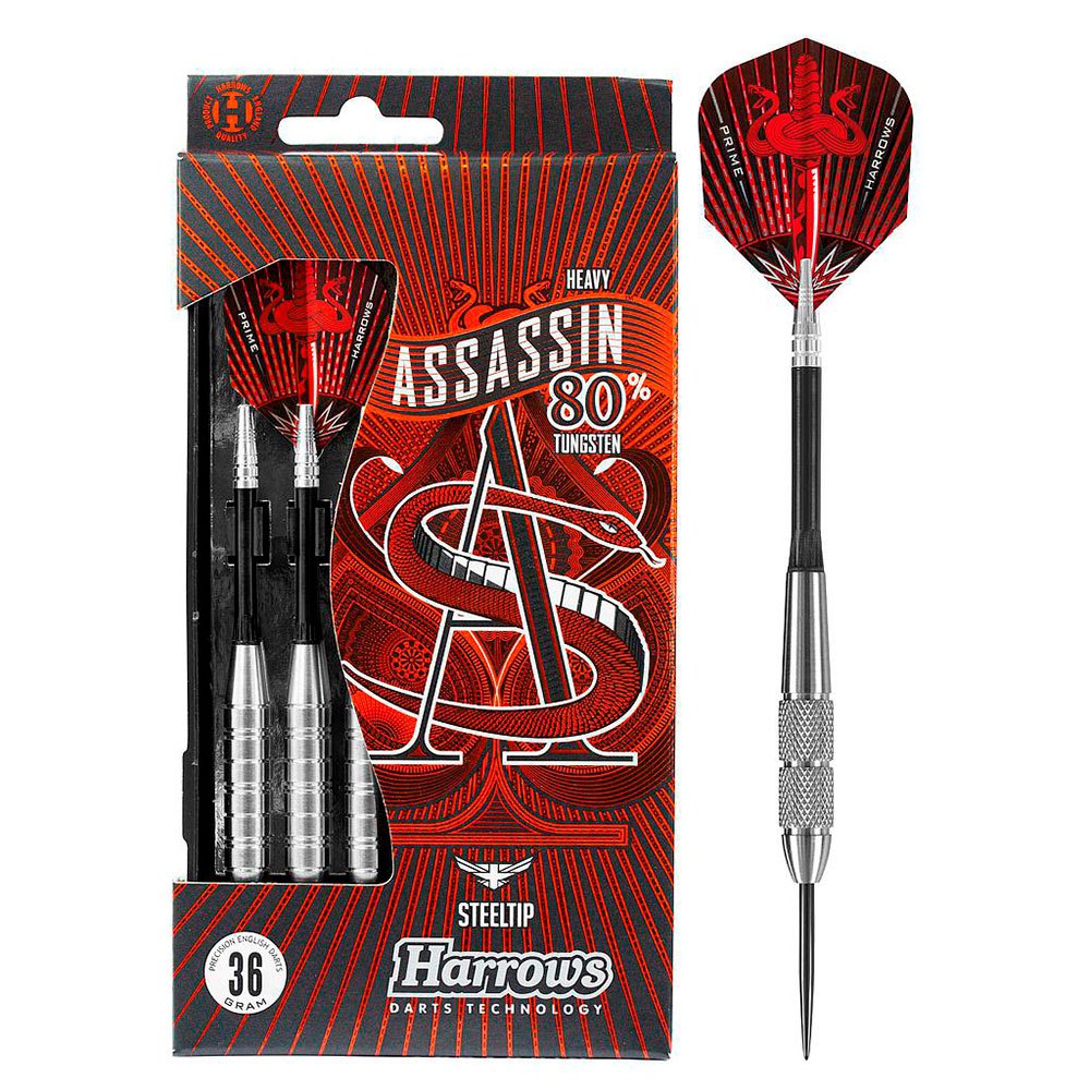 Harrows Assassin 80% Darts Rot 32 g Harrows Assassin 80% Darts Rot 32 g von Harrows