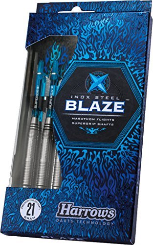 Harrows Blaze INOX Steel Dartpfeile, 22 g Harrows Blaze INOX Steel Dartpfeile, 22 g von Harrows