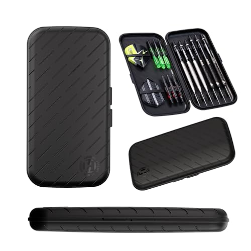 Harrows Darts Case Slim Case | Das kleinste und leichteste 6-Dart-Etui der Welt | Dart-Halter | Dart-Etui für 3 Darts und 6 Darts | Robuste Hydrocarbon-Konstruktion-schwarz Harrows Darts Case Slim Case | Das kleinste und leichteste 6-Dart-Etui der Welt | Dart-Halter | Dart-Etui für 3 Darts und 6 Darts | Robuste Hydrocarbon-Konstruktion-schwarz von Harrows
