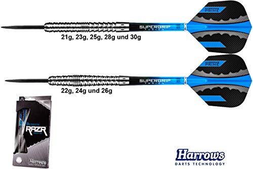 Harrows Darts Razr 90% Tungsten Steeldarts 22g von Harrows