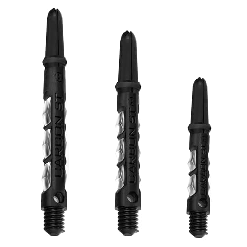 Harrows Dartschäfte Carbon ST Stiele mit Pyramidenringen, kurz, klar Harrows Dartschäfte Carbon ST Stiele mit Pyramidenringen, kurz, klar von Harrows