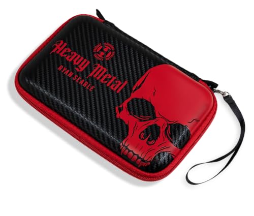 Harrows Darttasche Ryan Searle Player Pro 6 | Dart Case Dartshalter I Darts Case fasst 6 Darts | Schützendes Eva-Material | für 6 Dartpfeile komplett montiert und Dartzubehör I Schwarz Rot Harrows Darttasche Ryan Searle Player Pro 6 | Dart Case Dartshalter I Darts Case fasst 6 Darts | Schützendes Eva-Material | für 6 Dartpfeile komplett montiert und Dartzubehör I Schwarz Rot von Harrows