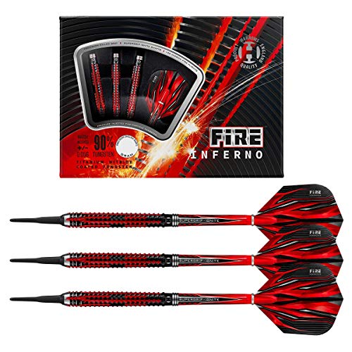 Harrows Fire Inferno 90% Softdarts 18 Gramm von Harrows