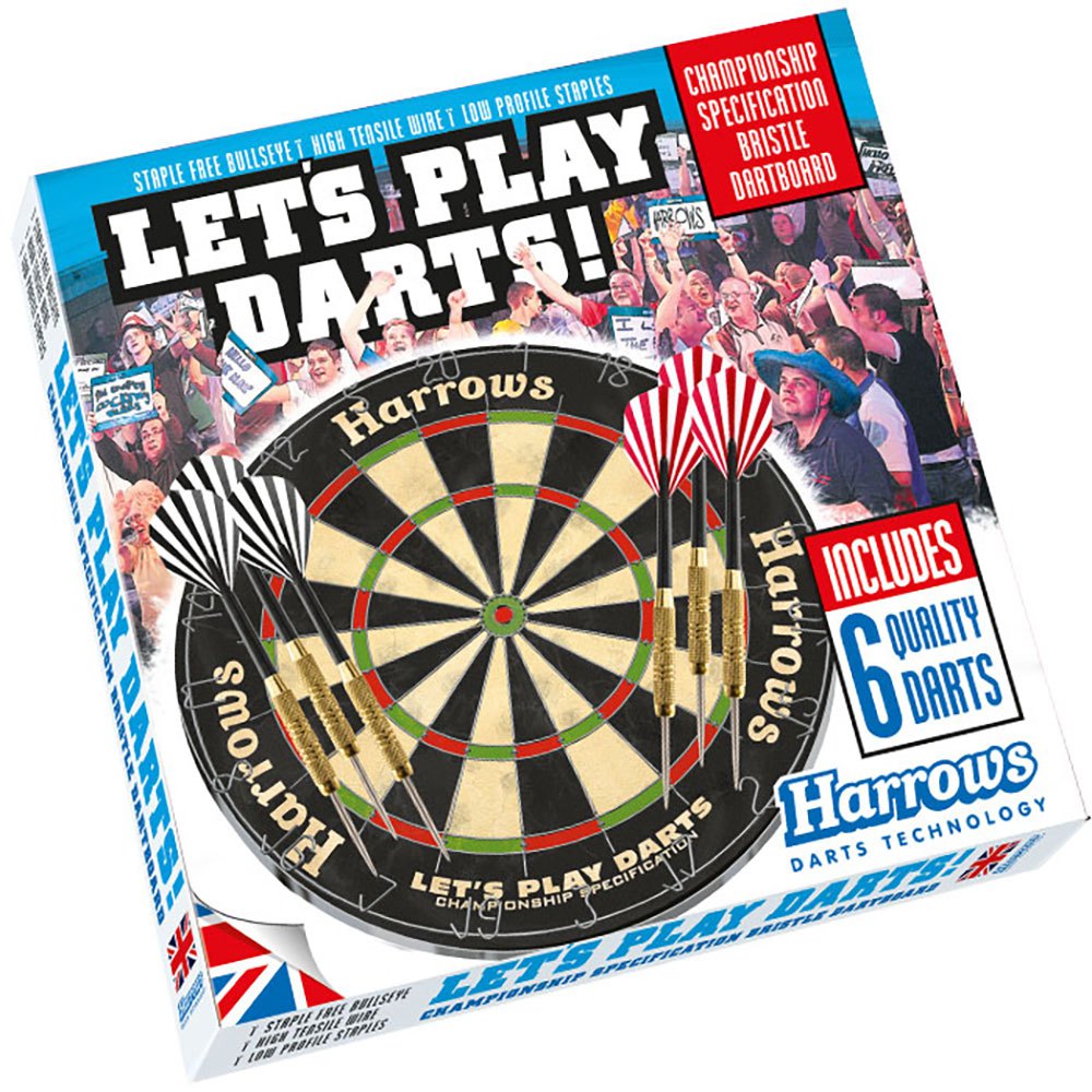 Harrows Lets Play Darts Dartboard Mehrfarbig Harrows Lets Play Darts Dartboard Mehrfarbig von Harrows