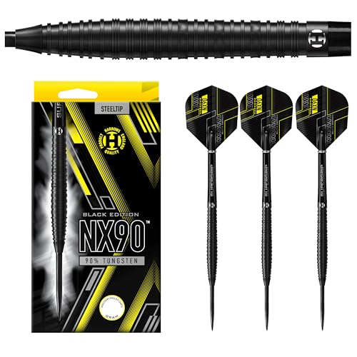 Harrows NX90 Black 90% - Steeldarts 26 Gramm von Harrows