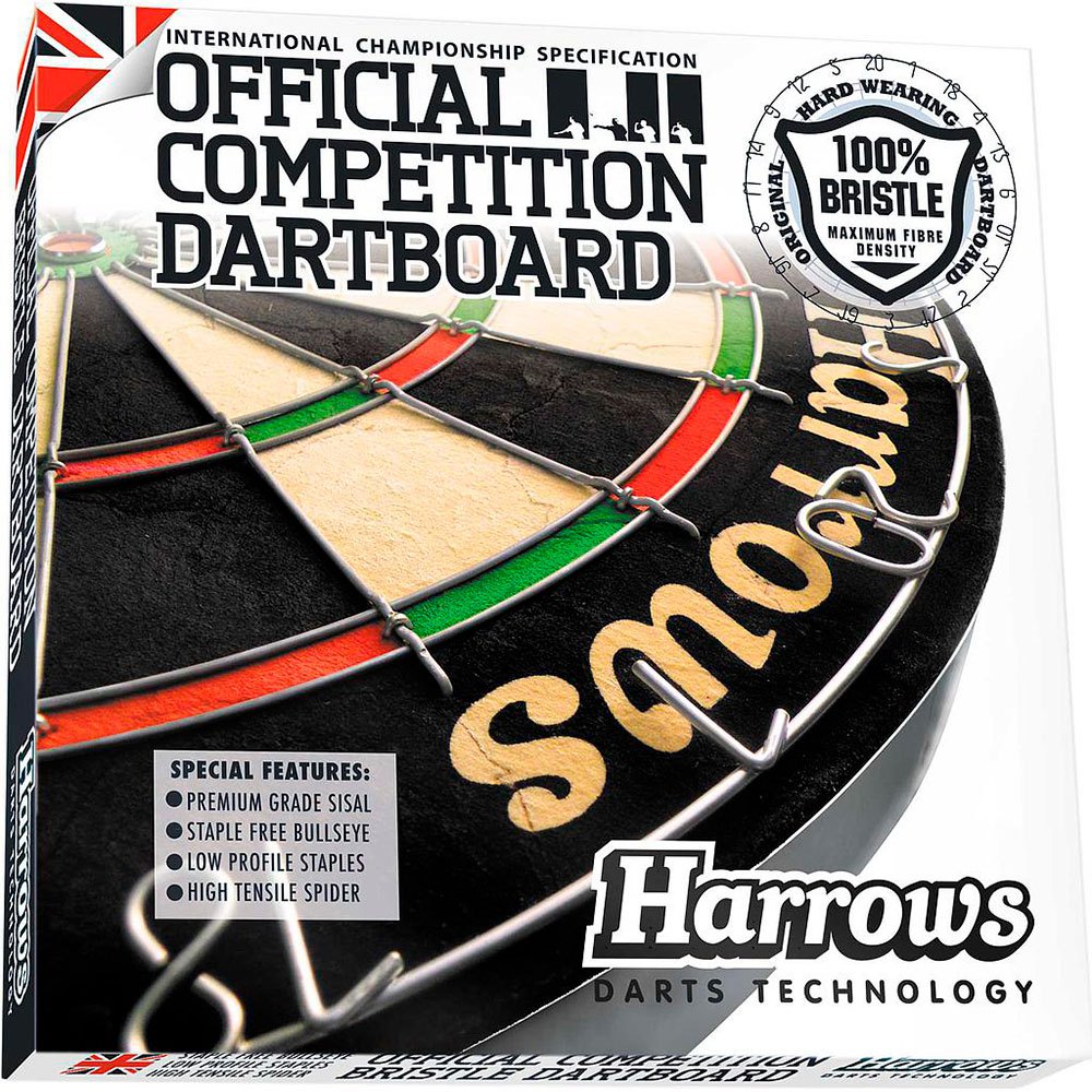 Harrows Official Competition Dartboard Mehrfarbig von Harrows