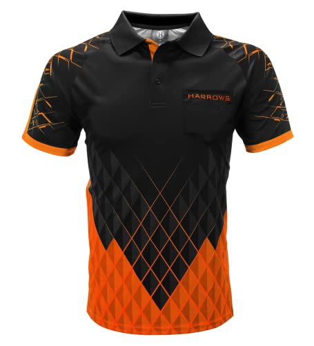 Harrows Paragon Dart Shirt Orange XXXXL von Harrows