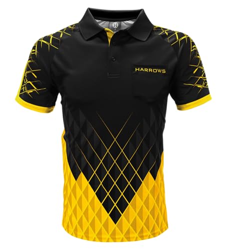Harrows Paragon Dart Shirt Yellow M Harrows Paragon Dart Shirt Yellow M von Harrows